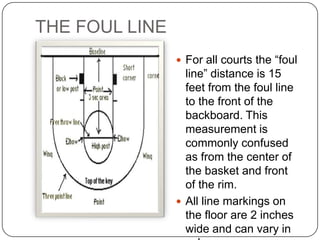 Equipments and measurements in basketball | PPTX