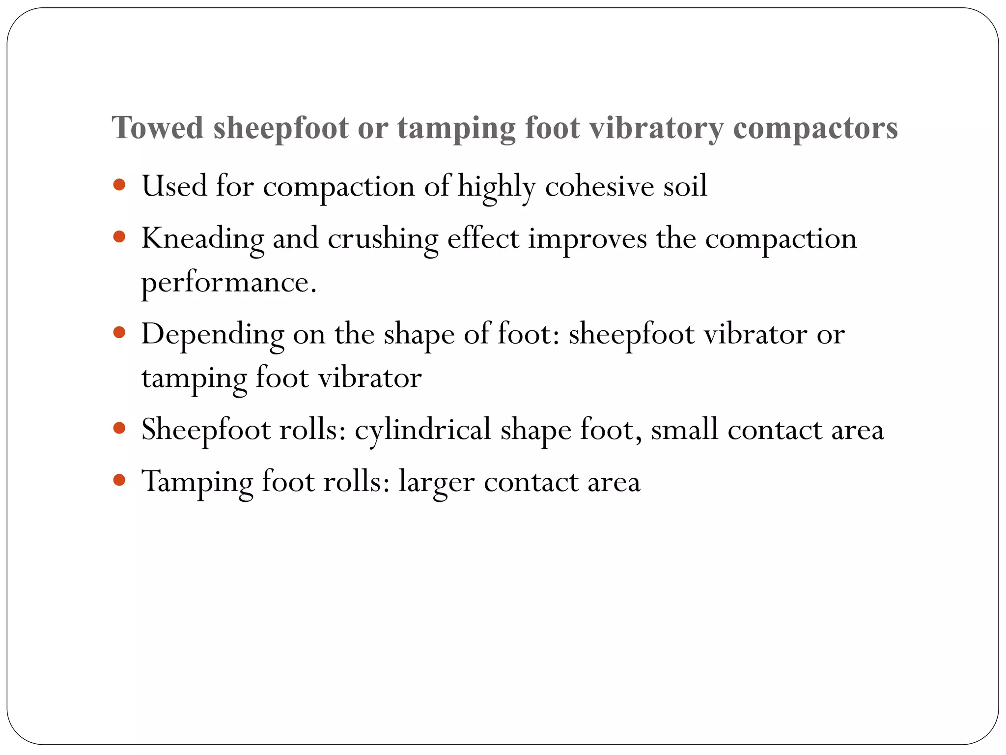 Equipments for erection and compaction | PPTX