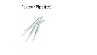 Pasteur Pipet(te)
 