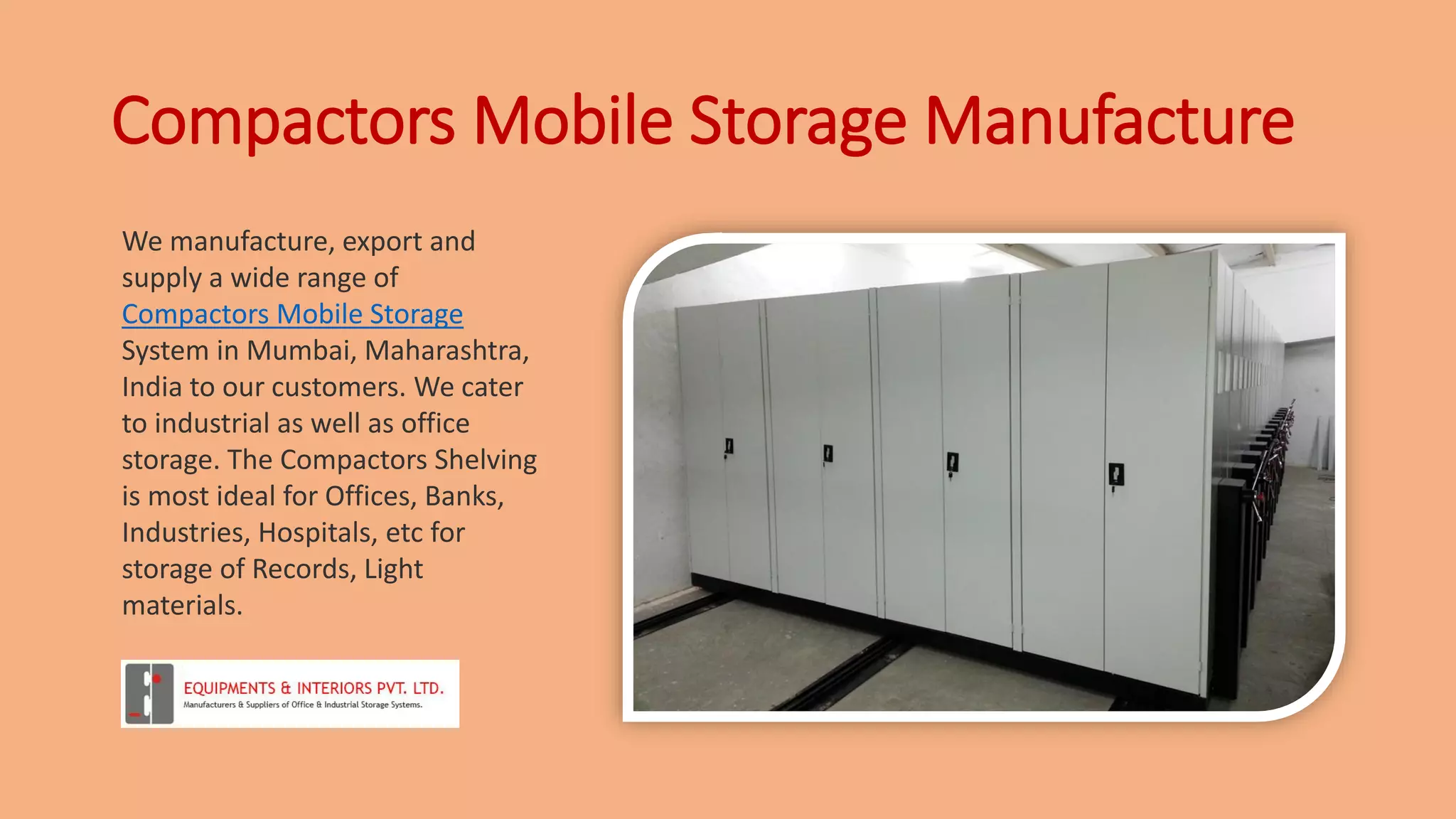 Movable racking system | PDF