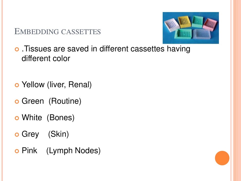 Equipments used Histopathology
