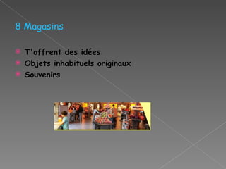 8 Magasins T'offrent des idées  Objets inhabituels originaux  Souvenirs 