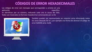 Codigos de Error en una PC y Componentes de una PC que pueden averiarse ...