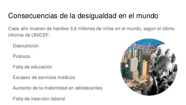 Desigualdad internacional y el desarrollo en México
