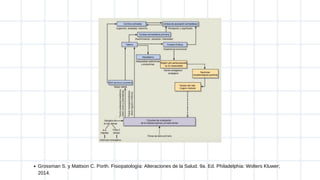 Grossman S. y Mattson C. Porth. Fisiopatología: Alteraciones de la Salud. 9a. Ed. Philadelphia: Wolters Kluwer;
2014.
 
