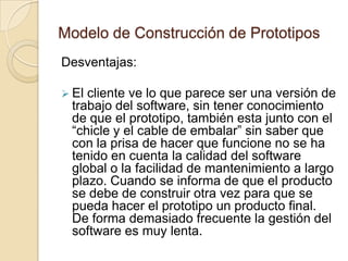 Modelo de Construcción de Prototipos