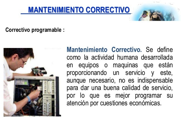 2.3 Conceptos y Aplicación de Mantenimiento Preventivo
