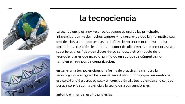Pequeña Ciencia La Gran Ciencia Y La Tecnociencia