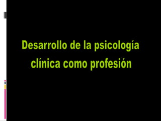 Cómo se inmiscuyeron los psicólogos clínicosen la prevención psicopatólogica