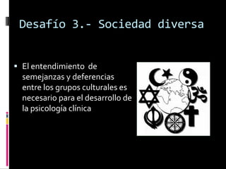 Desafío 1.- Vínculo entre ciencia y prácticaConseguir que la investigación resulte más relevante y representativa de los asuntos que los practicantes encaran en la vida real