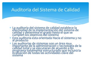 Técnica de inspección a detalle.