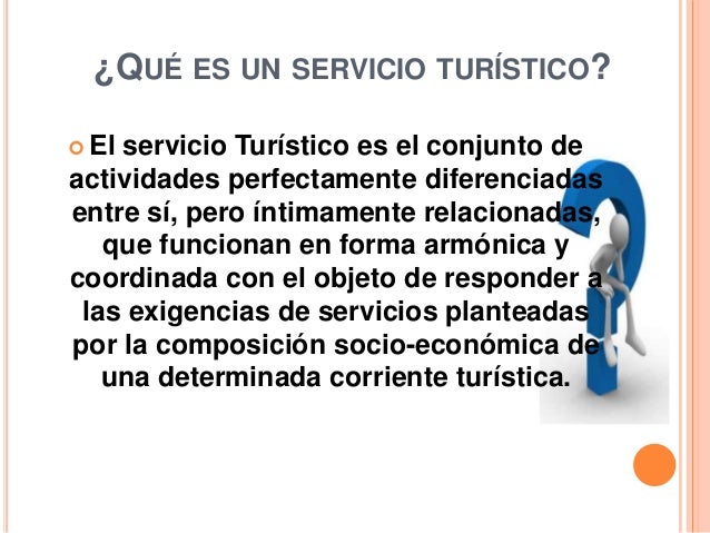 servicios turisticos