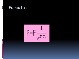 Formula:
 