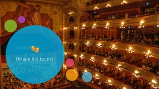 Origen del teatro
 