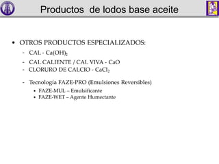Fluidos de Perforacion Emulsion Inversa | PPTX