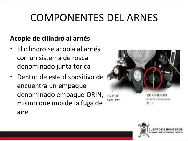 Equipo de respiracion autonoma