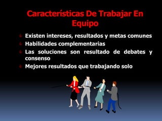 Clasificación De  Grupos de TrabajoGrupo:Asociación de dos o más personas que tienen objetivos comunes, que se perciben como grupo y mantienen una estructura relativamente estable.	Tipos de grupos: Formales: son creados por la empresa y diseñados intencionalmente para dirigir a sus miembros hacia el objetivo organizacional importante y definido. Por ejemplo: grupos de tarea.