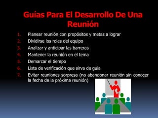 Características De Trabajar En EquipoExisten intereses, resultados y metas comunes