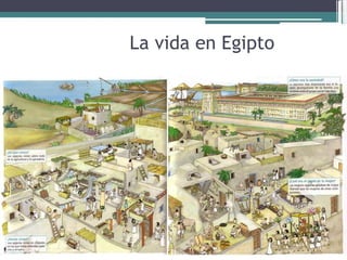 La vida en Egipto  