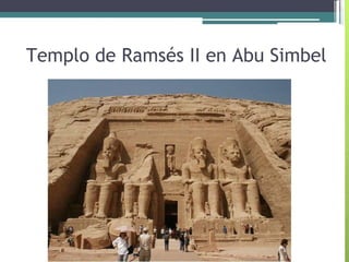 Templo de Ramsés II en Abu Simbel  