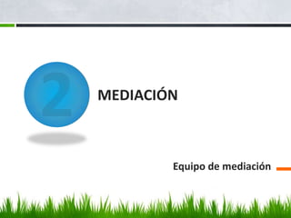 MEDIACIÓN



        Equipo de mediación
 