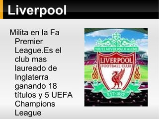 Real Madrid Es un entidad deportiva de la ciudad de Madrid.Fue fundado el 6 de marzo de 1902.En balompié fue elegido por la FIFA el mejor club del S.XX.