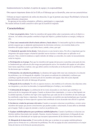 Equipos De Alto Rendimiento