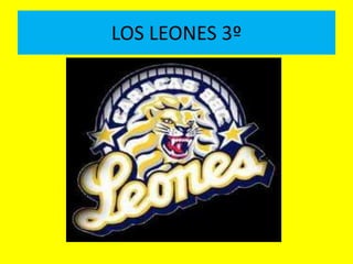 LOS LEONES 3º 
 