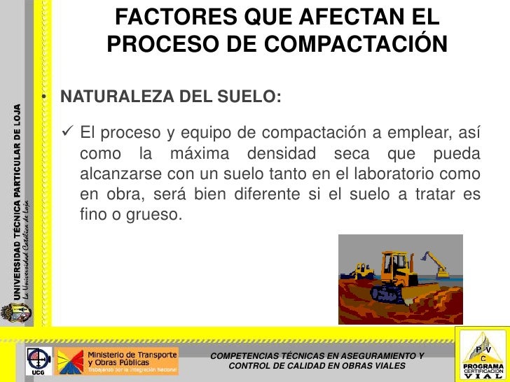 EQUIPOS DE COMPACTACIÓN - (SECCIÓN 6)