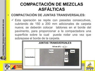 Juntas transversales