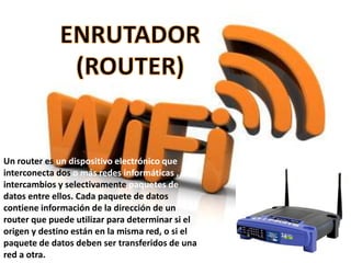 CONECTORES DEL SWITCH