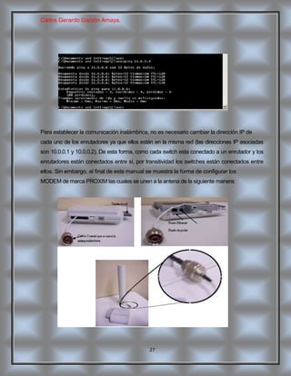 Equipos inalámbricos carlos amaya