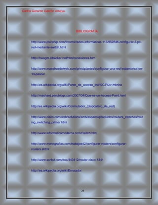 Equipos inalámbricos carlos amaya