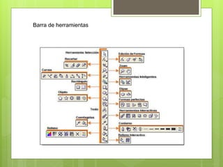 Barra de herramientas
 