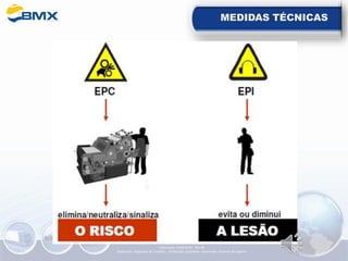 MEDIDAS TÉCNICAS
Elaboração: 14/06/2022 - Rev.00
Elaboração: Segurança do Trabalho - Verificação: Qualidade - Aprovação: Diretoria de Suporte
 