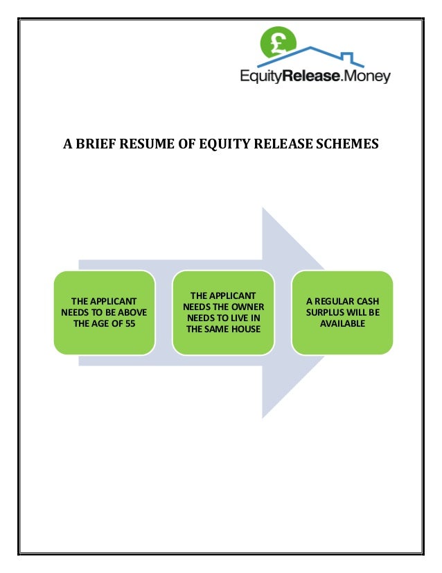 Equity release