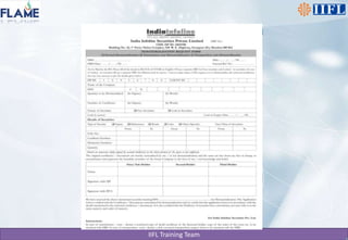 Demat Requisition Form