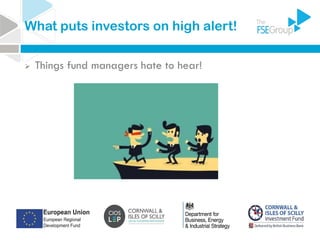 What puts investors on high alert!
 Things fund managers hate to hear!
 