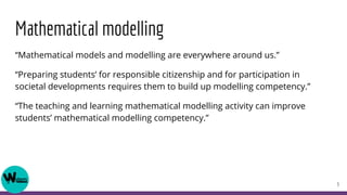 Equity in mathematical modelling education: a literature review | PDF