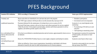 Importance of local equity perceptions in PES