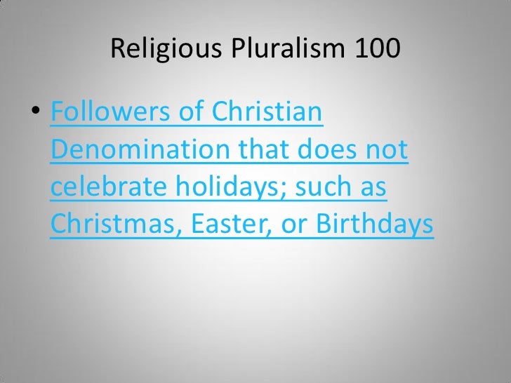 equity jeopardy does hinduism celebrate christmas
