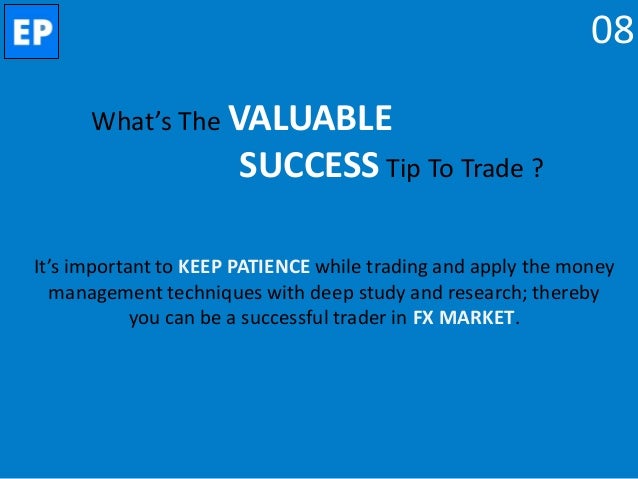 Executing a forex trade