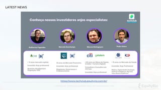 Confidencial . Distribuição proibida. Equity Rio Investimentos LTDA.
LATEST NEWS
https://www.techclub.equityrio.com.br/
 