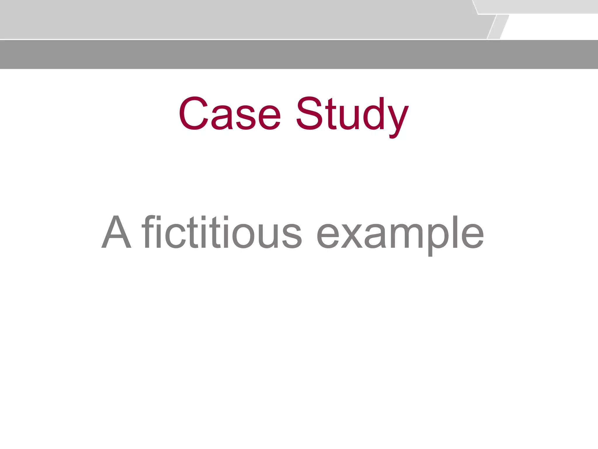 © Service des relations industrielles (SRI)© EPFL
Case Study
A fictitious example
 