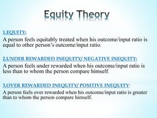 Equity theory | PPTX