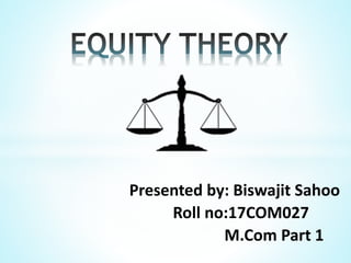 what is equity theory