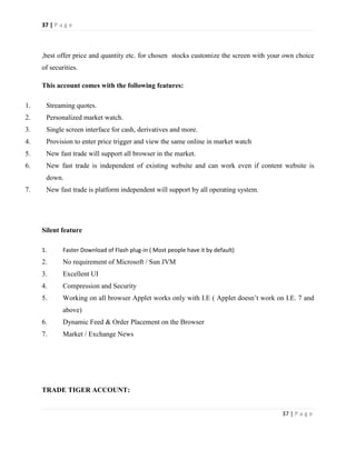 Equity trading in india