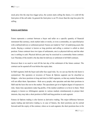 Equity trading in india