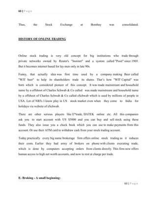 Equity trading in india