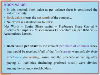 equity valuation CH 5.pptx